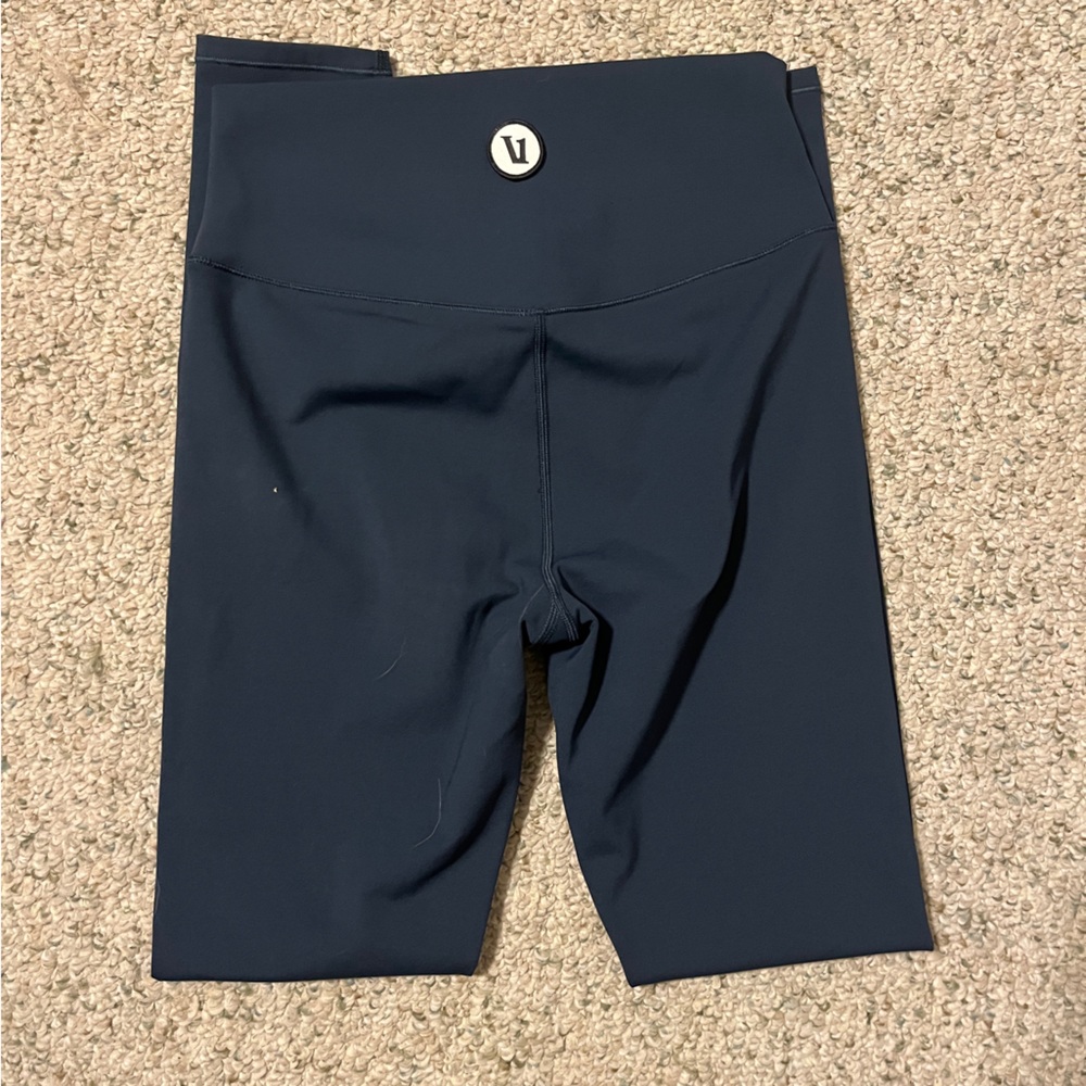 Vuori Navy Blue High-Waist Chilled Out Leggings